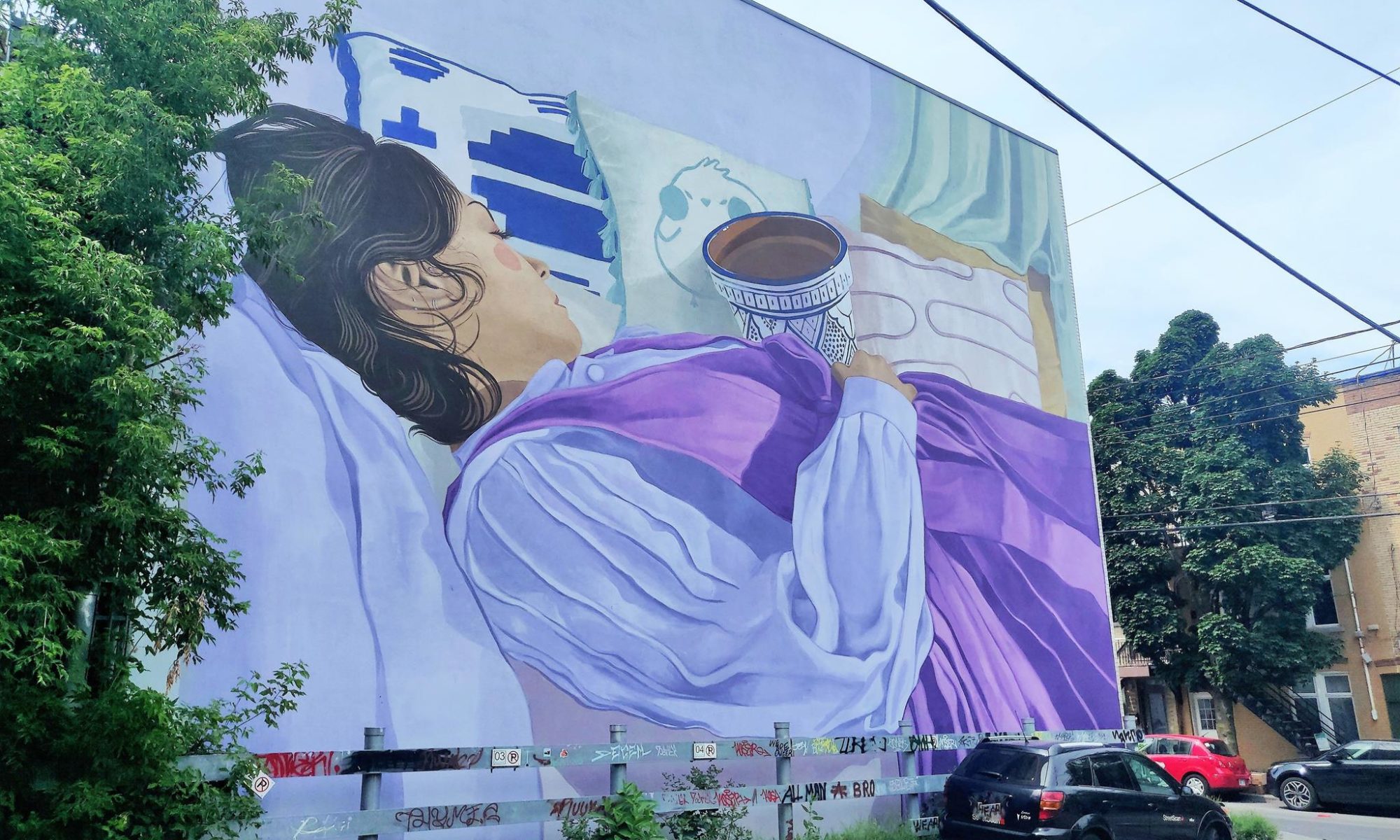 Fresque à Montréal / Création : Tima